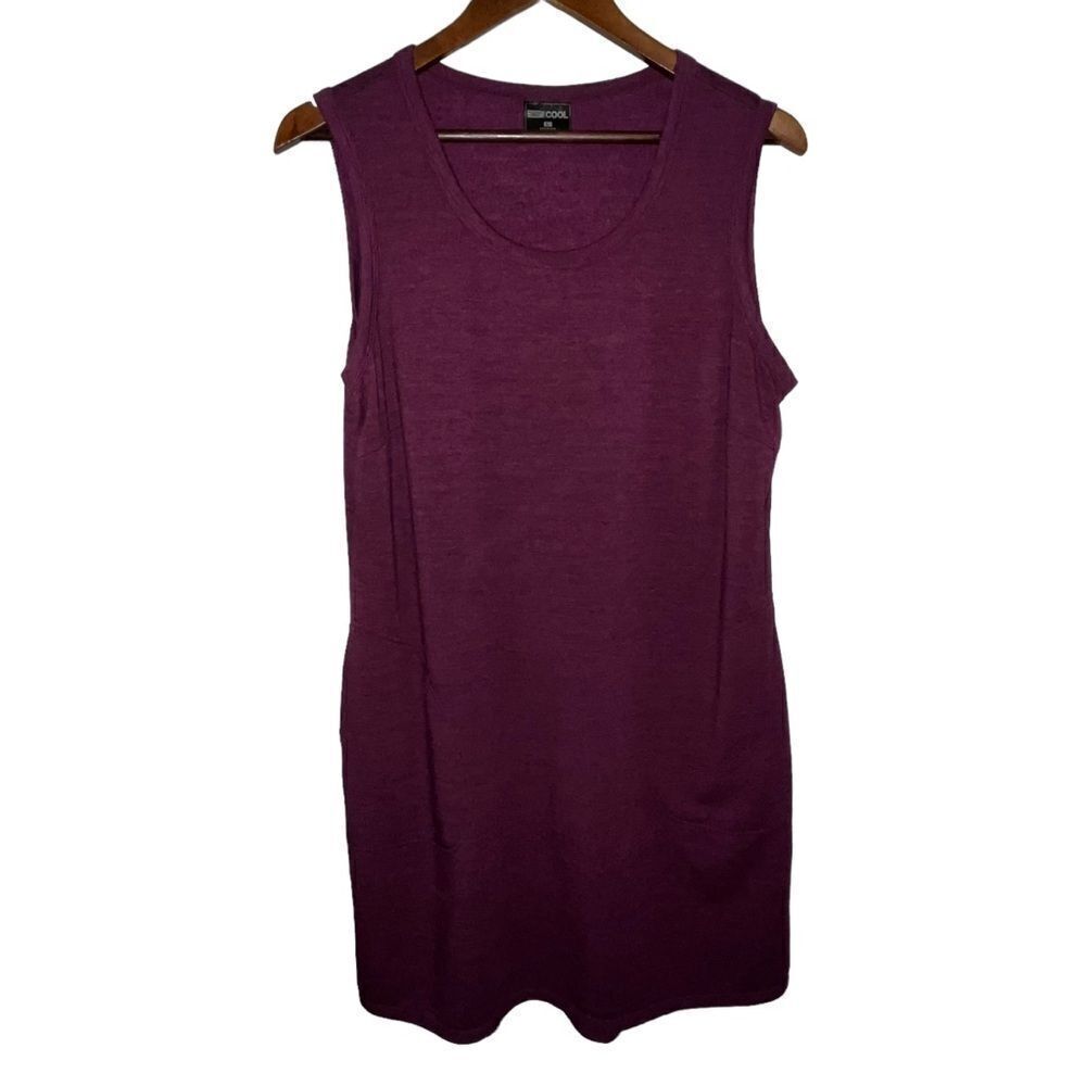 32 Degrees Berry Sleeveless Tank Dress